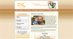 Desktop Screenshot of crossroads-communitychurch.org